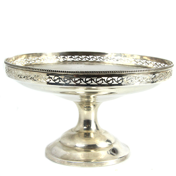 Pasarel - Sterling Silver Pedestal Bowl Tazza, Israel Sigmund Greenberg ...