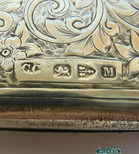 Pasarel - Victorian Sterling Silver Card Case By Colen Hewer Cheshire ...