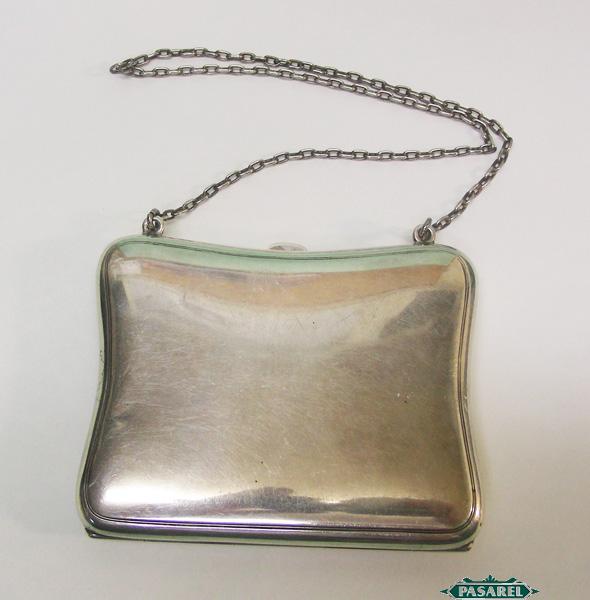 Pasarel - American Sterling Silver Purse / Card Case By Roswell ...